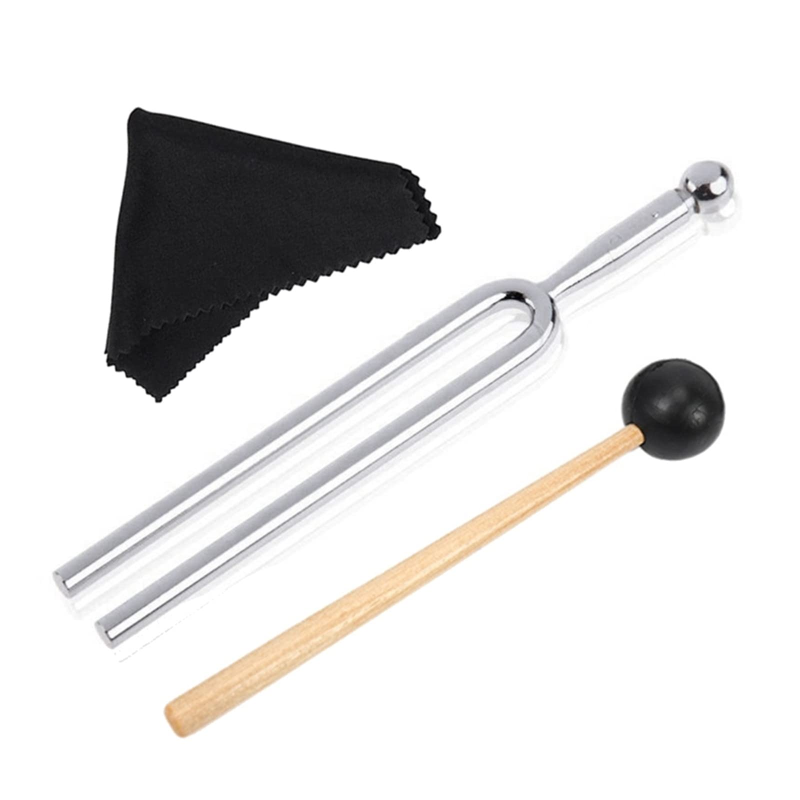 Tuning Fork Standard A 440Hz Tone Tunning Musical Strument for Violin Guitar Tuner Fork Guitar Parte (Color : White)