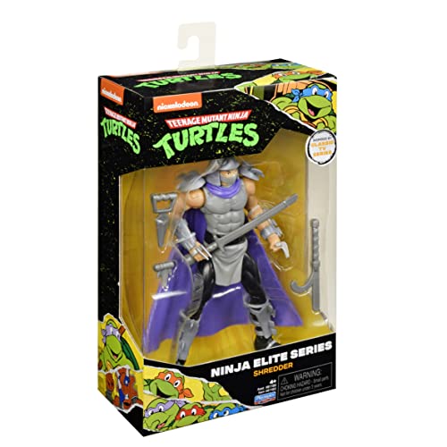 Teenage Mutant Ninja Turtles: Ninja Elite 6" Shredder Figure By Playmates Toys #TOP2