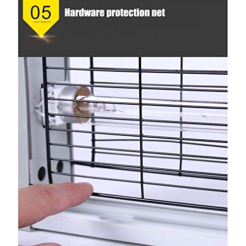 TJH Lámpara de esterilización Ultravioleta para el hogar de 20 W, lámpara de desinfección Ultravioleta Colgante de ácaros de eliminación de ozono de 30 W, lámpara de esterilización móvil de 40W