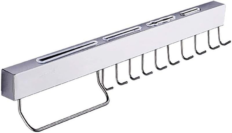 Multifunctional Kitchen Supplies Shelf Rack Wall-mounted Tool Holder with Hooks