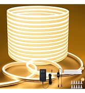 LEDテープライト チューブライト 切断可能 電球色 3000K 10M Amazon.co.jp: Lamomo LEDテープライト10M、調光可能電球色ネオン