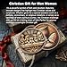 RYUKENLM The Last Supper Christian Challenge Coin Holy Communion & Jesus Last Supper Art Christian Gift for Men & Women