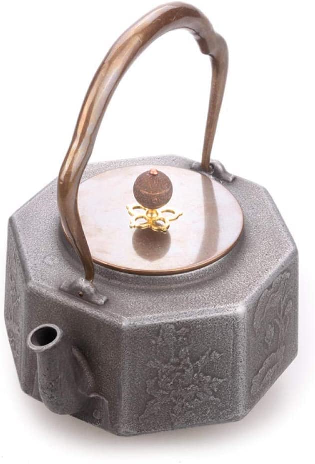 Pot de fer original pour éliminer le goût plastique de votre thé
