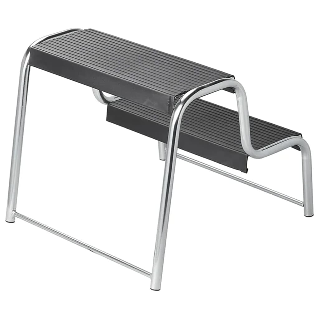 Escalera de doble escalón para caravanas/autocaravanas ProPlus 360822, Negro