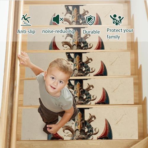 Tapis d'escalier antidérapants pour protéger vos compagnons à quatre pattes - 4