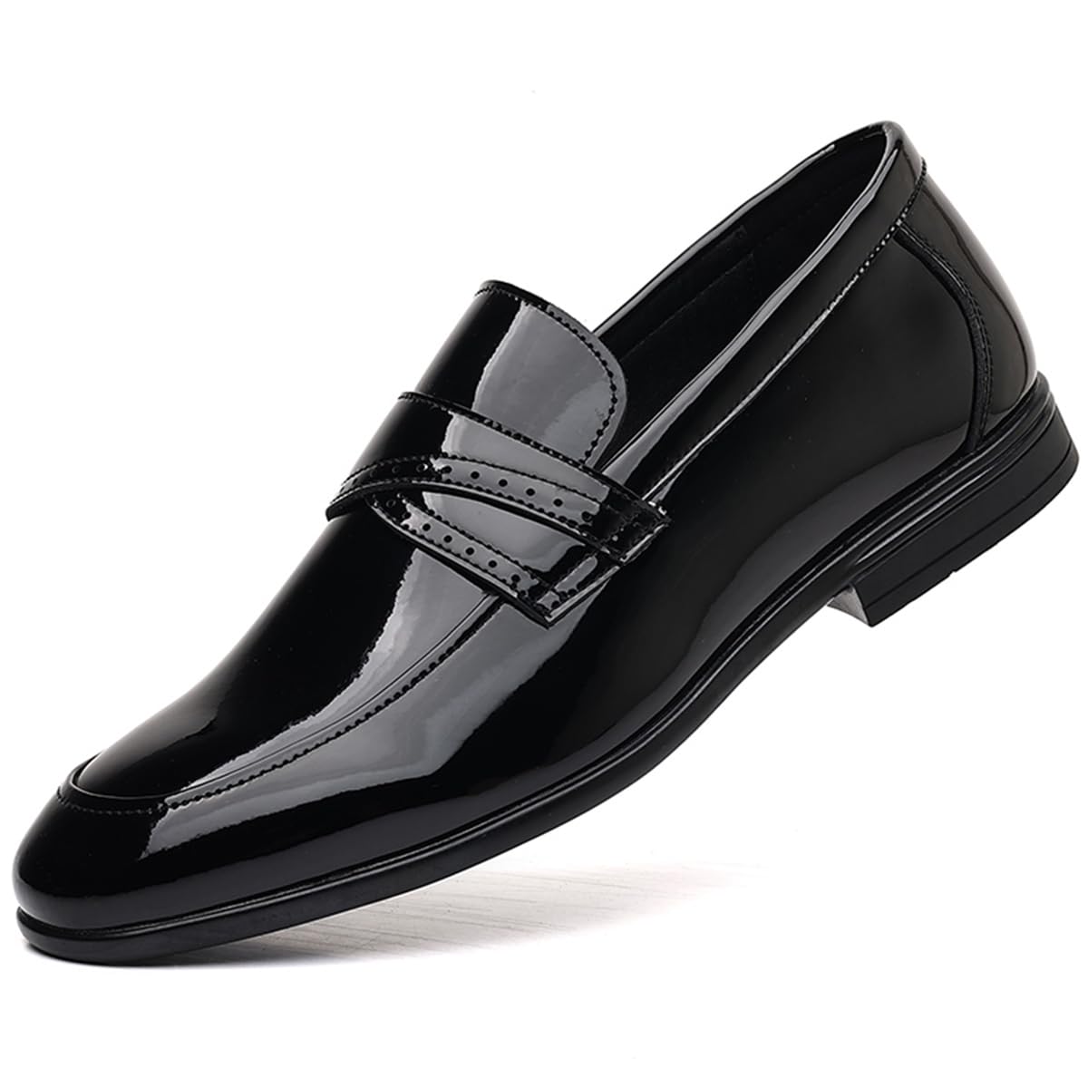 Zapatos de Formales para Hombre Zapatos de Vestir Sin Cordones Modernos para Negocios Bodas Y Eventos para Fiestas y Negocios Informales