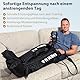 FIT KING Beinmassagegerät, Kompressionsstiefel für Bein Massage Recovery Boots Verbessert die sportliche Leistung bei Schmerzen und Durchblutung (Mittlere Größe)