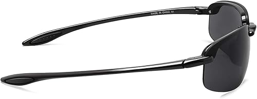 Miniatura 46 de JULI - Lentes de sol deportivos para hombres y mujeres, marco sin montura Tr90 para correr, pesca, béisbol, conducción, MJ8001