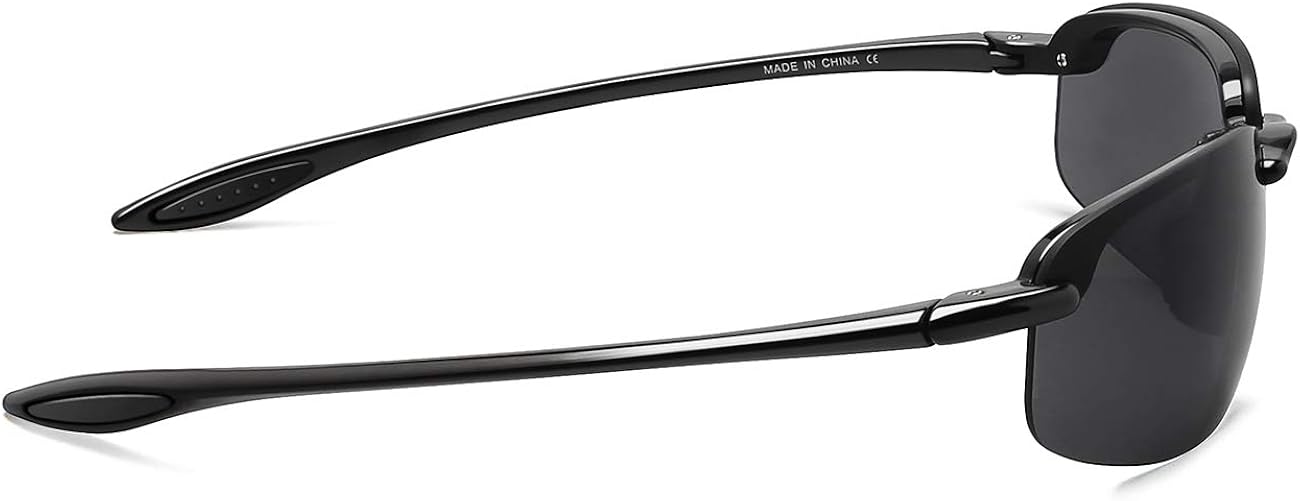 Miniatura 4 de JULI - Lentes de sol deportivos para hombres y mujeres marco sin montura Tr90 para correr pescar béisbol conducir MJ8001