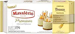 COBERTURA FRACIONADA PREMIUM BRANCA 1,01KG MAVALÉRIO
