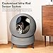 PETNF Self Cleaning Cat Litter Box,No More Scooping Automatic Cat Litter Box with Infra-Red Sensor System,Excellent Odor Removal,Ultra-Quiet Electric Automatic Kitty Litter Boxes for Multiple Cats