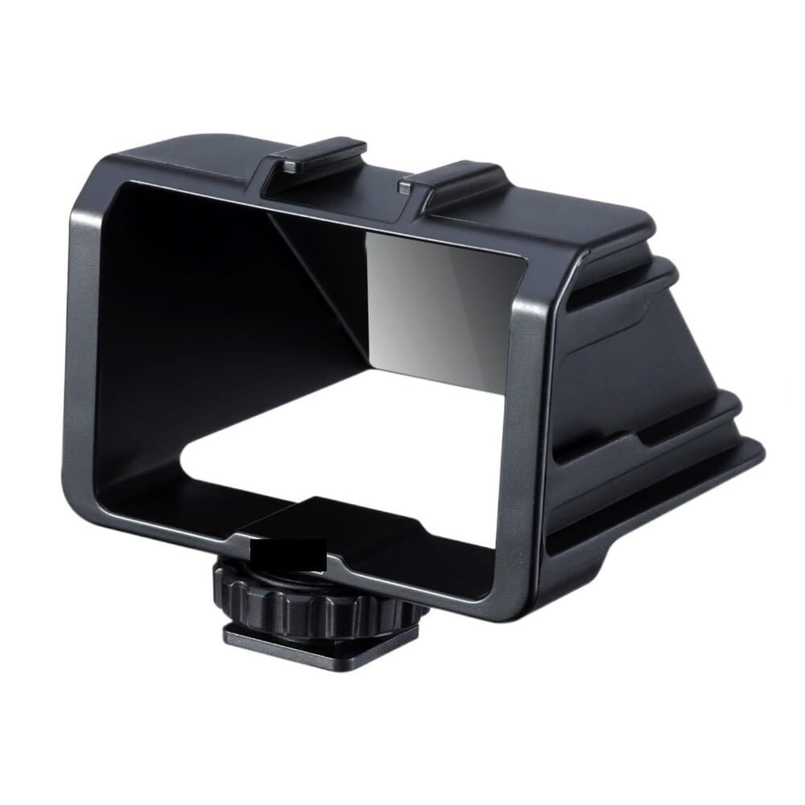 Teleprompter, 2 Stücke Teleprompter Selfie Flip Screen Mit Kalten Schuh Für Spiegellose Kameras Für Foto Studio Fotografie Zubehör für Live-Streaming