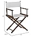 Casual Home 18-Inch Director Chair, Natural Frame