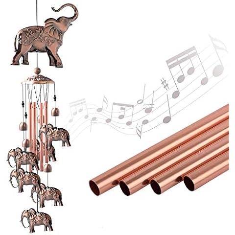 Zhengshizuo Elephant Copper Wind Chime Cover