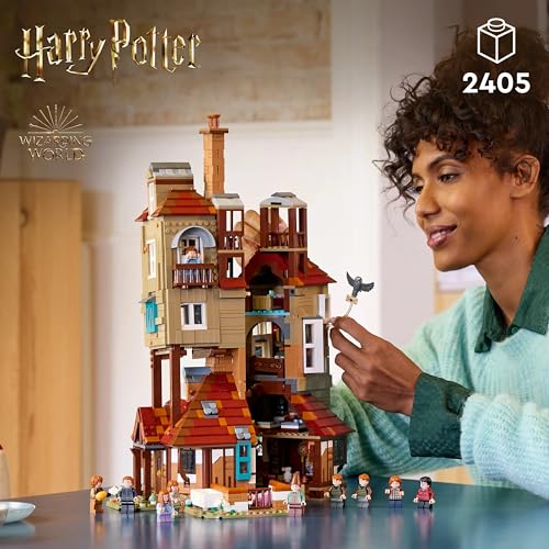 Image of LEGO Harry Potter The Burrow - Collectors' Edition Weasley House Building Set for Adults 76437