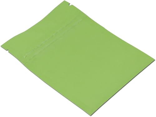 Miniatura 3 de FERENLI 100 piezas de bolsas de cierre de cremallera con sello automático planas para paquetes de papel de aluminio con cierre de cremallera, bolsas