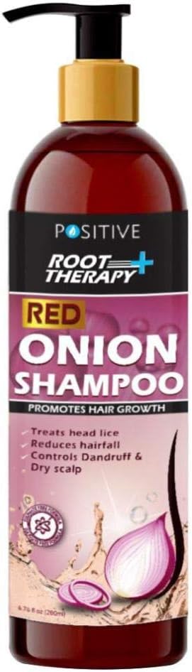 Positive Root Therapy + Red Onion Shampoo For Hair, 200 ml