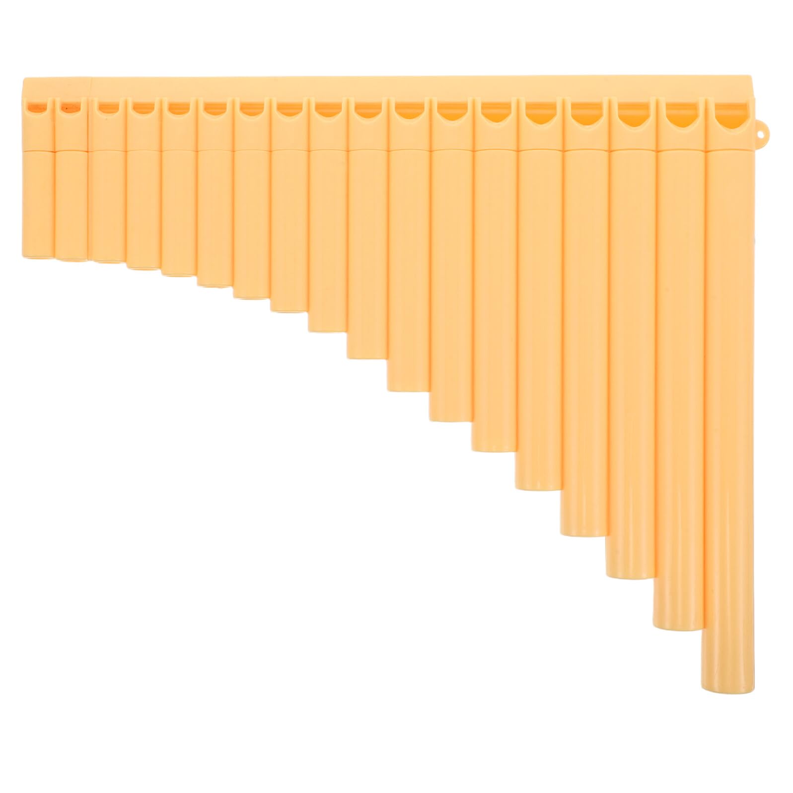 Flauto di Pan Giallo a 16 Tubi, Strumento Tradizionale Cinese | Principianti e Studenti, Accordatura Precisa, Design Adatto All'apprendimento, Abs in Resina