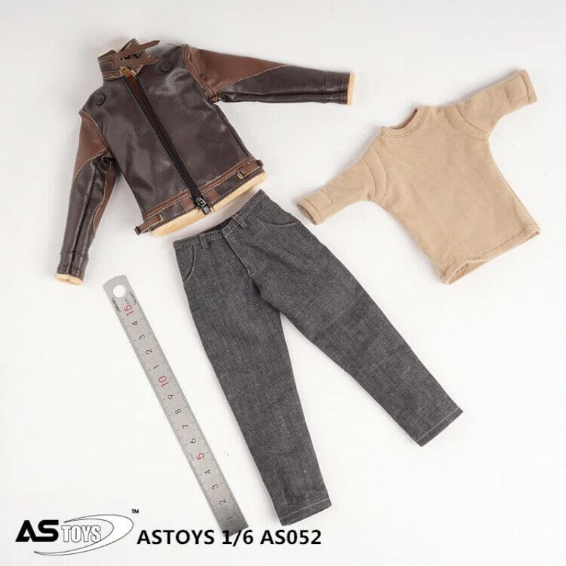 1/6 scale figure B3 genuine leather本革未使用 Amazon.com: 1/6 Scale Connor PU Leather Suit Model for 12