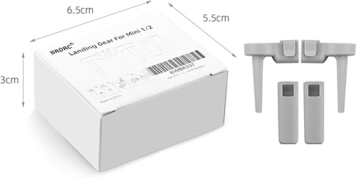 Miniatura 5 de Extensiones de tren de aterrizaje Soporte elevado para DJI Mini 2Mini SEMini 1 Altura Protector Extended Leg Drone Accesorios