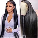 NVL Lace Front Wigs Human Hair 13x4, Real Human Hair Wig for Women, All-Day Comfort Glueless Pre-Plucked Hairline with Baby Hair, 200 Density, Natural Color 22 Inch