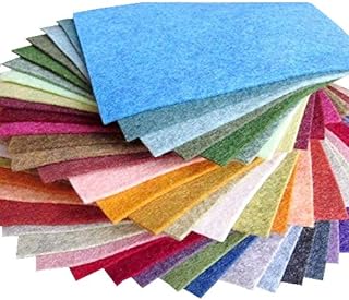 38 Piece Merino Wool Blend Felt - Heathered Colors - Made in USA - OTR F...