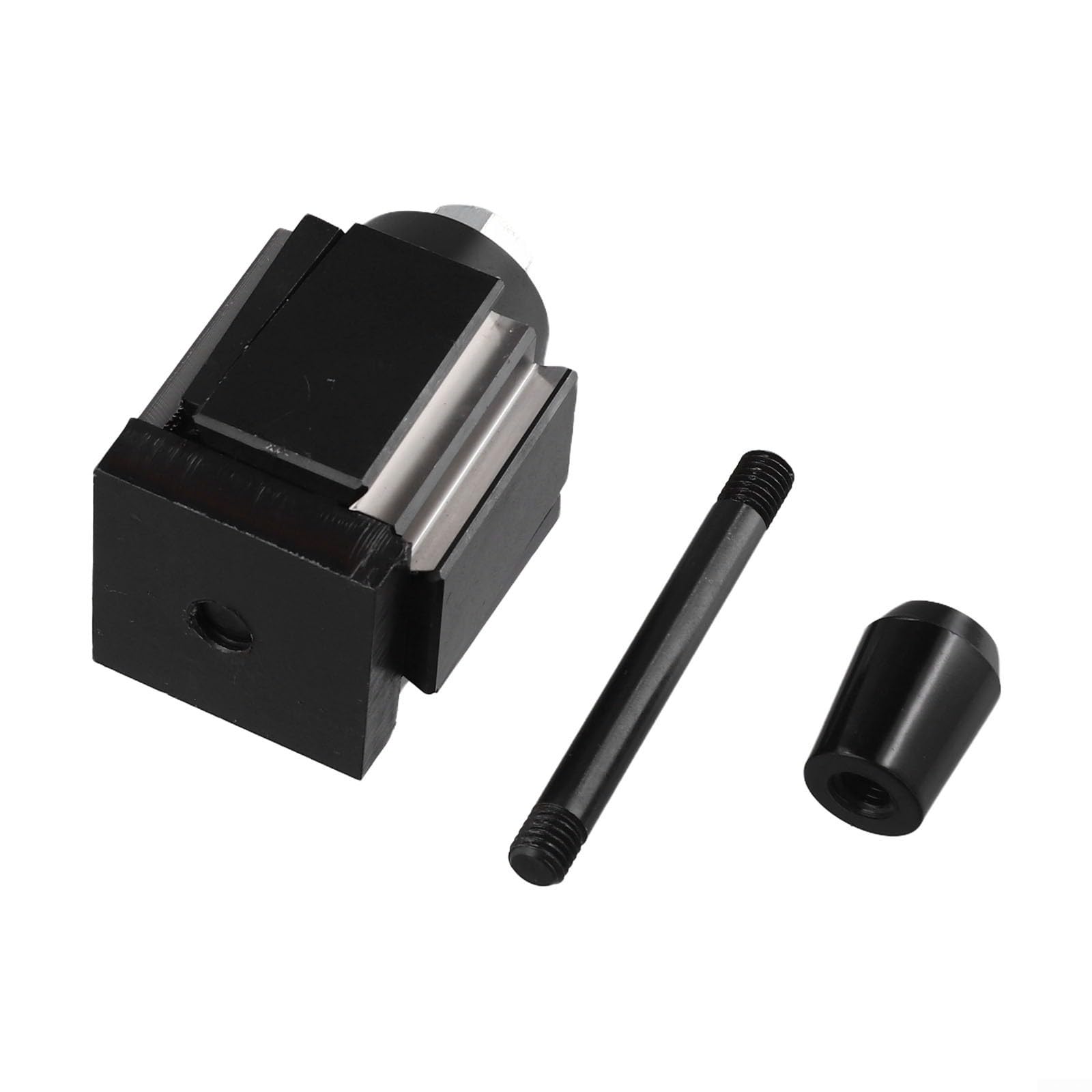 3-teiliges Schnellwechsel Werkzeughalter-Set Keilform für Drehmaschine, Werkzeugträger 250-000 250-001 250-002, Stahl schwarz, für 6-9" Schwung, für m10 Bolzen, CNC-Zubehör