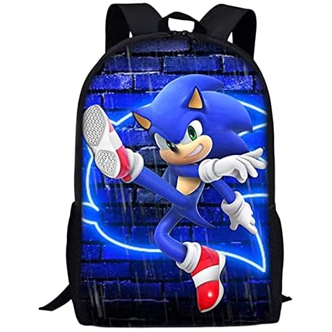 BESTZY Sonic Mochila Infantil de Viaje Cover