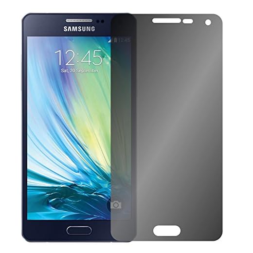 Slabo sekretessfilm för Samsung Galaxy A5 (2015) SM-A500FU sekretess skärmskydd skärmskydd skärmskydd sekretess svart