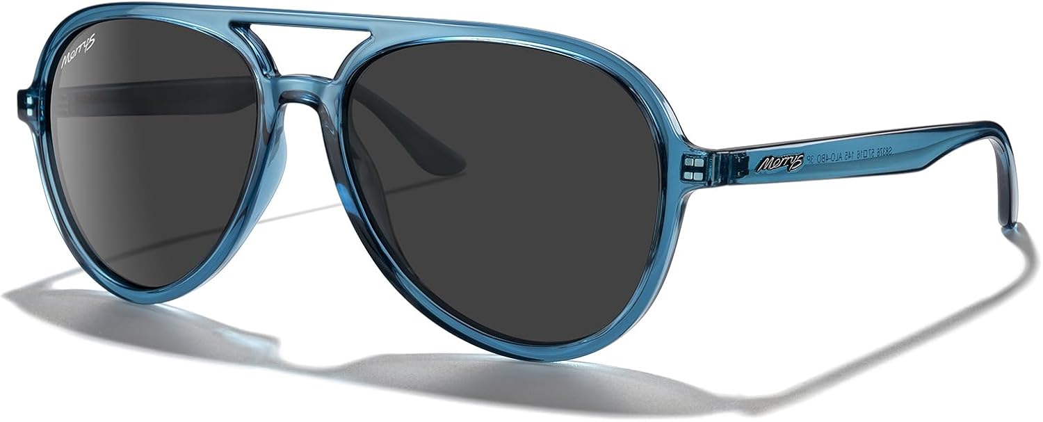 MERRY'S Classic Polarized Aviator Sunglasses For Womens Mens Retro Double Bridge Aviators S8376