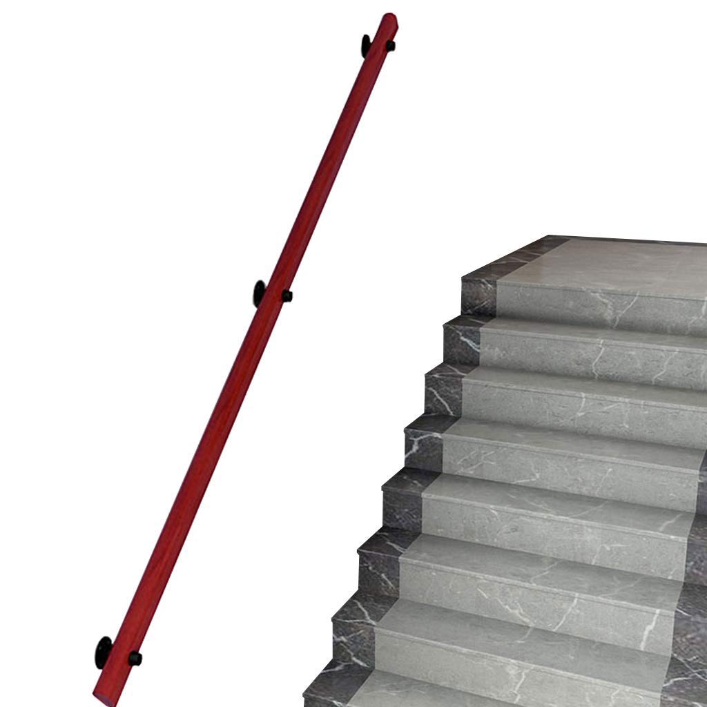 Main courante d'escalier antidérapante en pin massif pour éviter les chutes