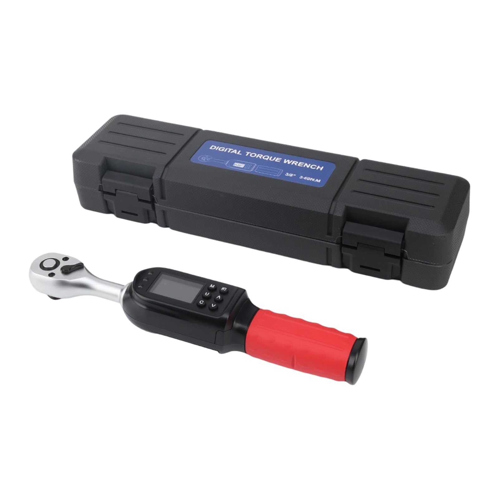 Jsghgdf 2659A 72 Tooth Ratcheting Torques Wrench With Digital Readout And Design For Tight Spaces And Heavy Duty Use Ratcheting Torques Wrench