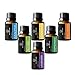 Organic Aromatherapy Essential Oil Set– 6 Bottles Aromatherapy Essential Oil Eucalyptus, Lavender, Tea Tree, Lemongrass, Sweet Orange, Peppermint Oil.Works All Oil Diffusers