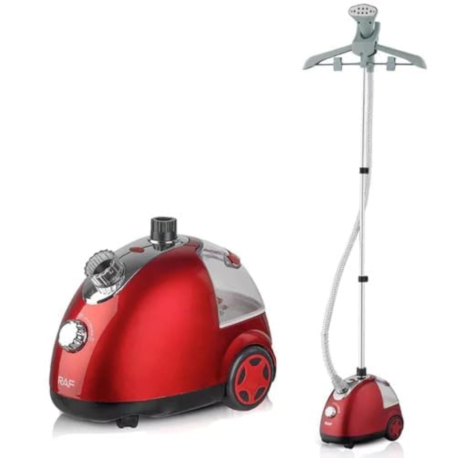 RAF Garment Steamer R.3037 main unit with stand and hanger