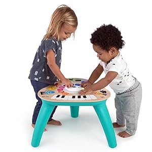 Baby einstein clever composer tune table magic touch electronic wooden activity toddler toy ages 12 months  urban country home decor