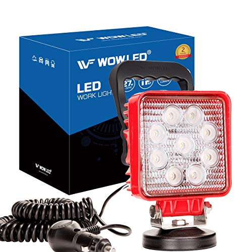 WFPOWER Magnetic Work Light, Magnet Base Mount Bracket, Cigarette Lighter