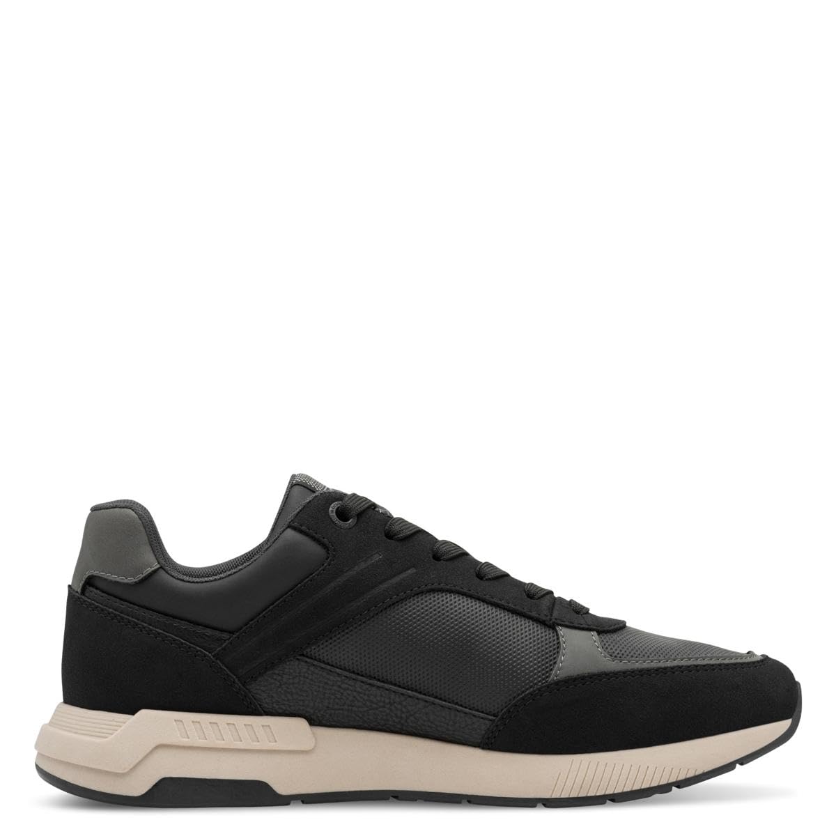 s.Oliver Men's Low 5-13603-42 Trainers, Black Comb, 45 EU, Black (Black Comb), 11 UK