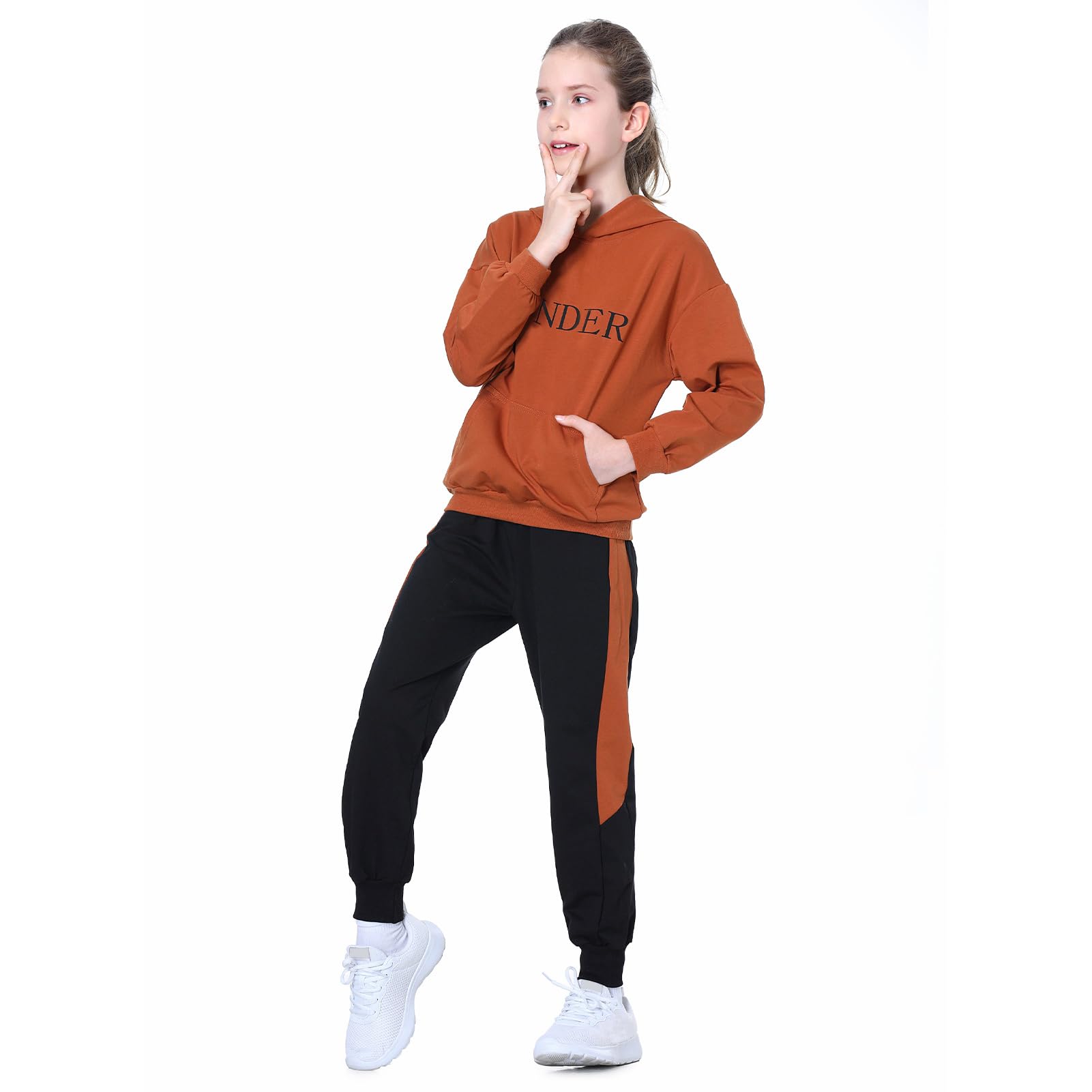 Jogginganzug Mädchen Trainingsanzug Bekleidungsset 2tlg Sweatjacke & Jogginghose Kinder Sportanzug Freizeitanzug