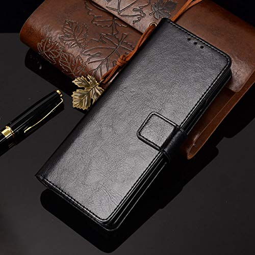 MOONCASE Capa para celular Galaxy Z Fold 2 5G, capa carteira magnética flip de couro PU de luxo para