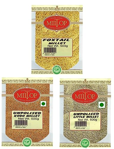Image of Miltop Millets Natural Grains Combo 1500g
