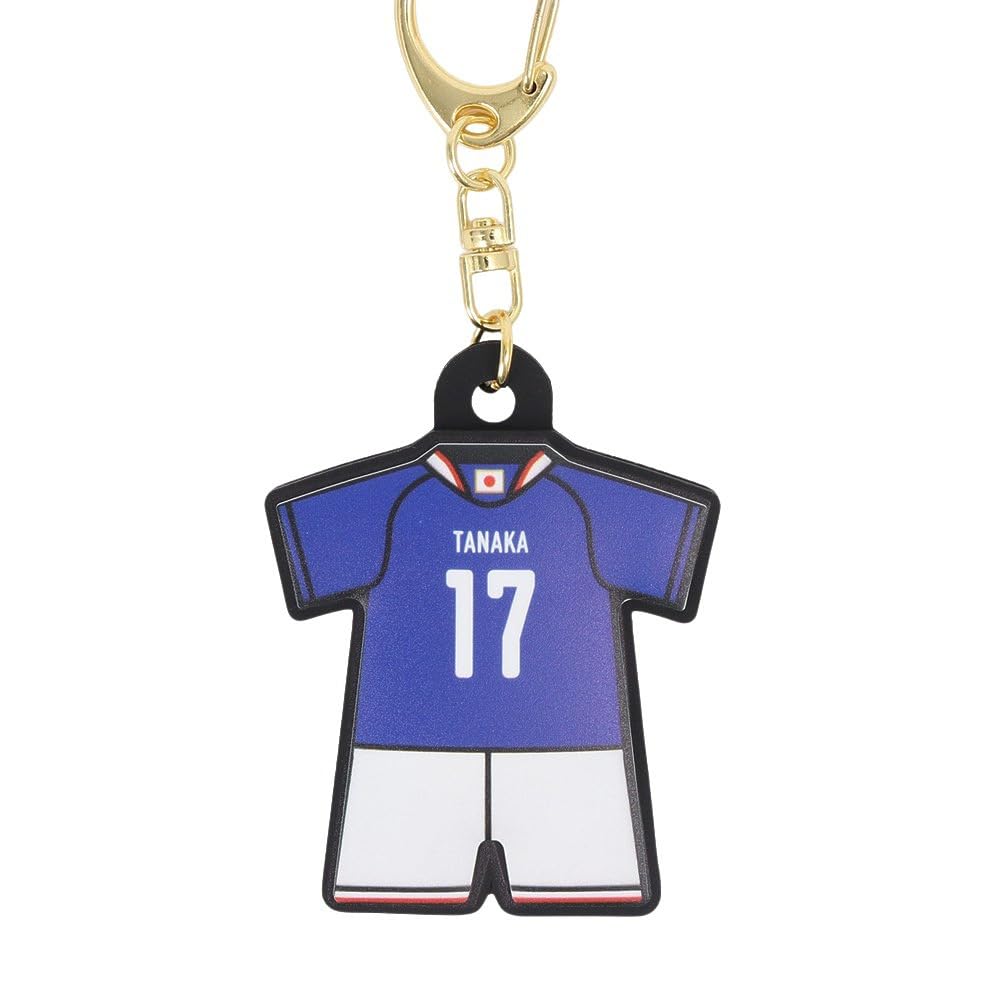 Amazon | [JFA] サッカー日本代表 ユニフォーム型ラバーキーホルダー