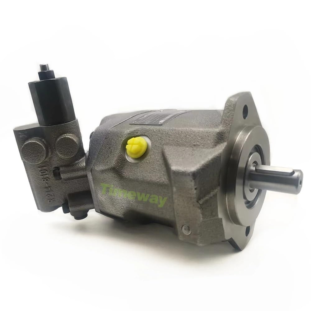Lxxoz One Color Axial Piston Pump A10vso10dr/52R-Pkc64noo Rexroth 10.5Cc/Rev 250Bar Dr Pressure Control Cw Sae 4-Bolt Flange Viton Seal Fit Mini Injection Molder Cnc Machine Tool Small Industrial Hydraulic Power Unit