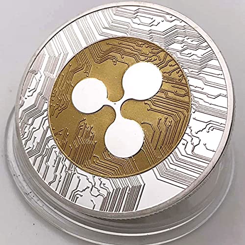 Ripple Coin XRP Cryptocurrency Coin, Collector's Rare Cryptocurrency Coin with Clear Protective Cover - Image 4