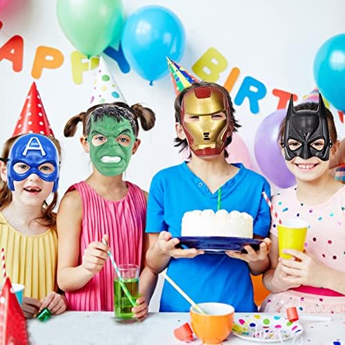 Naotona Maski, maski filcowe dla dzieci, maski na oczy, na imprezę cosplay, dla dziewcząt, chłopców i dzieci na urodziny