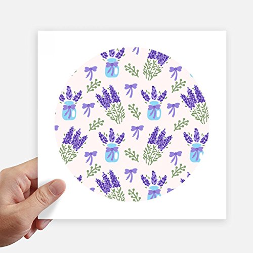 Sticker lavande 20cm imperméable pour PC et moto 4Pcs