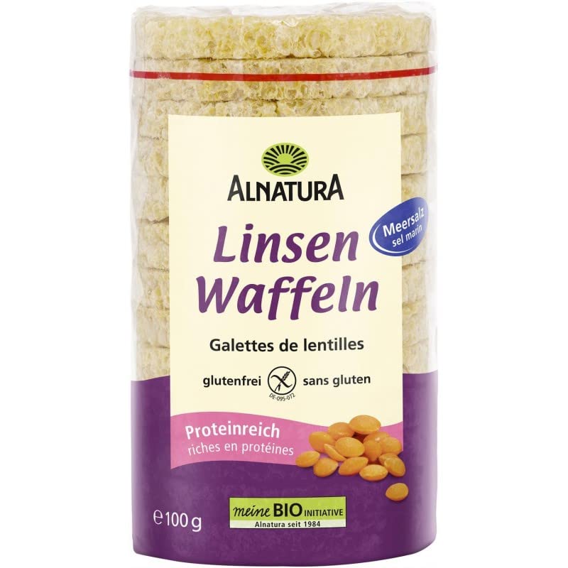 ALNATURA - Galettes De Lentilles 100G - le Lot De 4