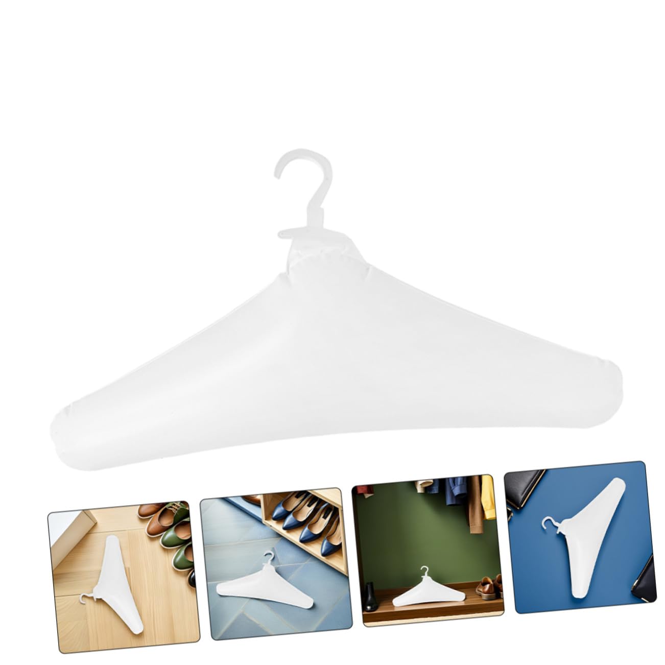 GALPADA 5pezzi Grucce Gonfiabili Portatili Grucce Portatili Da Viaggio in Pvc Stendibiancheria Per Auto Appendiabiti Pieghevoli Per Biancheria e Vestiti Bagnati
