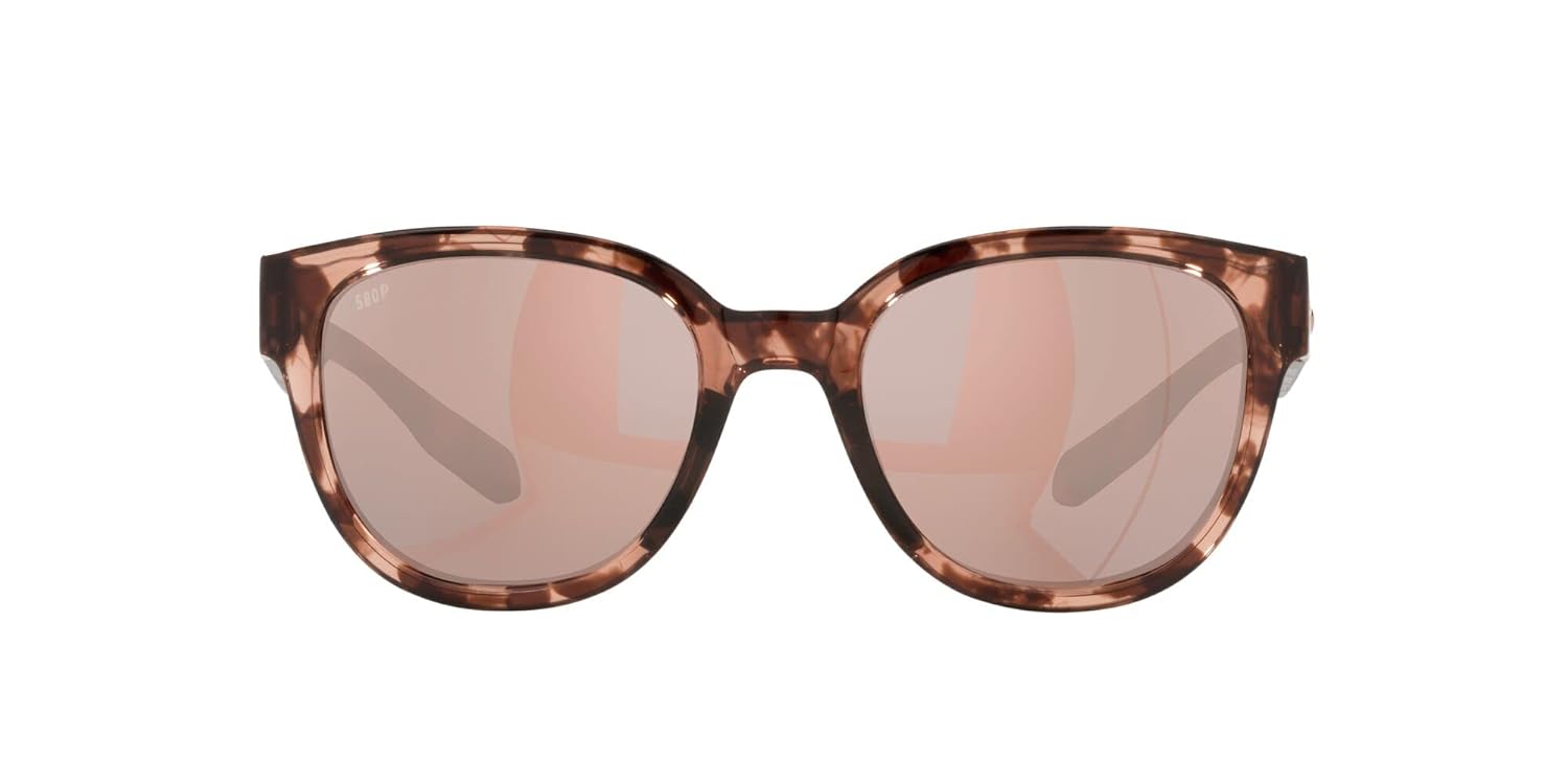 Costa Del Mar Womens Salina Rectangular Sunglasses
