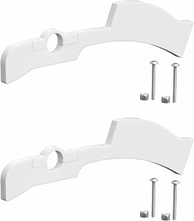 2 Pack Trash Flag Indicator 1/2" Thick HDPE for Alerting Homeowners of Pickup by Marketing Holders