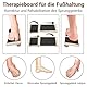 mosegor Balancierbrett aus Holz, Knöchel Balance Trainer, Fußtrainer, Knöchelstabilisator, Einzelbein Balance Board,wadendehner，tragbarer，Anti-Rutschm,strapazierfähiges Holz,23.00 * 13.50 * 4.00cm
